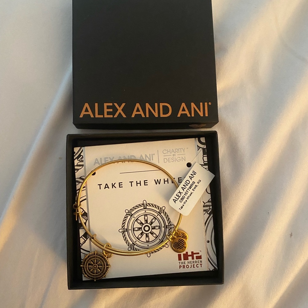 Alex And Ani “Take the Wheel” Bracelet